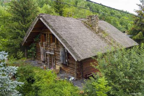 Zagroda w Bieszczadach
