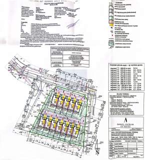 Działka 4000m2 Grabówka z projektem szeregówek