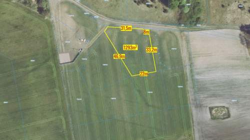 Działka letniskowa Pawełki 1293m2