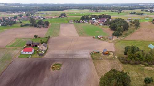 Działka letniskowa Pawełki 1293m2