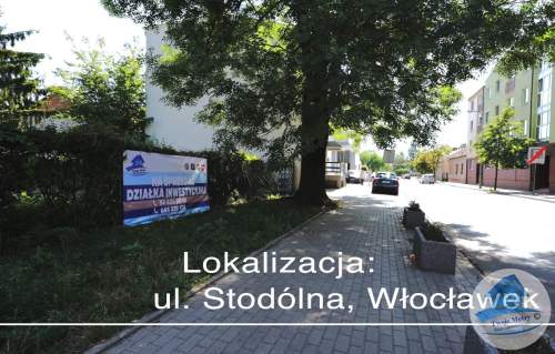 Działka 1273 m z MPZP Śródmieście Włocławek
