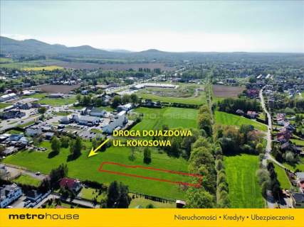 Działka budowlana w Jaworzu 1671m2.