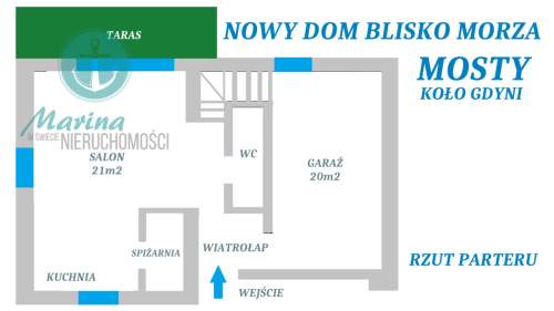 Nowy dom blisko morza na sprzedaż
