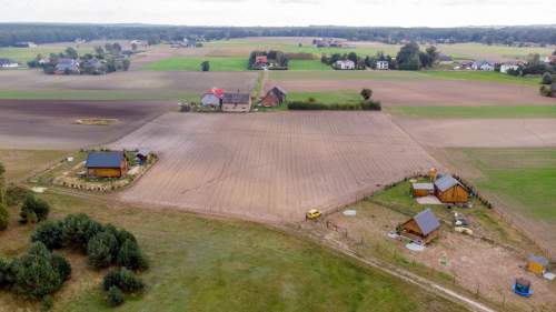Działka rekreacyjna Pawełki 1228m2 Las Cisza