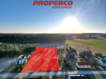 Działka z domem, pow. 7212 m2,Nowe Kotlice, Sobków