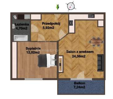 Nowoczesny apartament na sprzedaż 