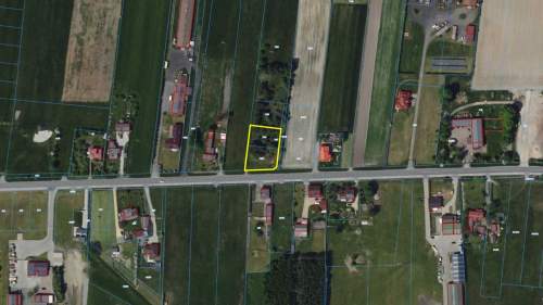 Działka budowlana Woźniki Dyrdy 1699m2