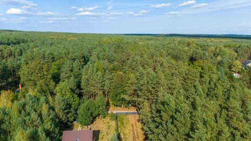 Działka budowlano leśna Kamińsko 8283m2