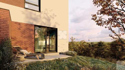 Szeregówka narożna 89,95 m2 Taras Duży ogródek