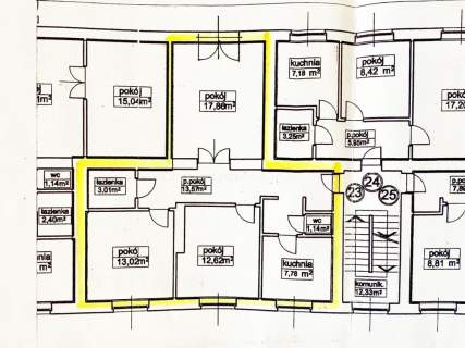 Dwustronne 3 pokoje 69m2 w centrum.