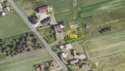 Działka budowlana Kamińsko 800m2