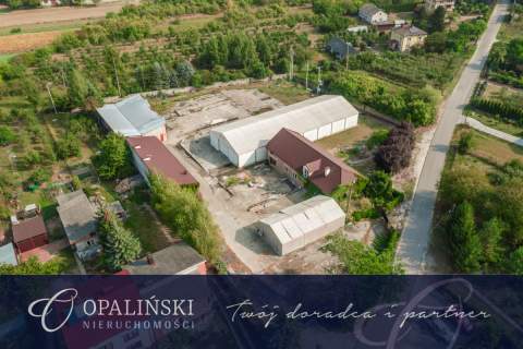 Działka z halą i magazynami 6400m2 w Annopolu