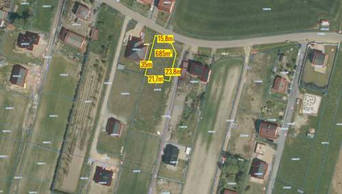 Działka budowlana 685m2 - Koszęcin ulica Dąbrówki