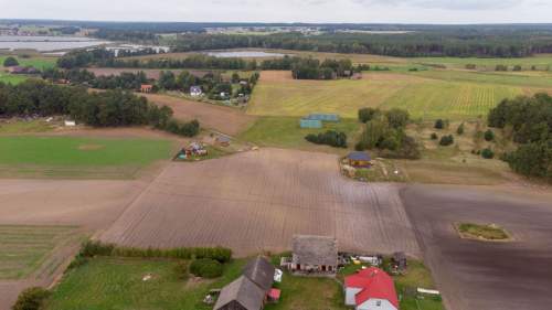 Działka rekreacyjna Pawełki 1228m2 Las Cisza