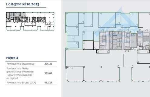 Rondo Daszyńskiego 356 m2 biuro