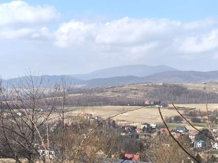 Działka z pięknym widokiem na góry