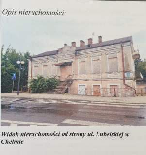 Zabudowana nieruchomość gruntowa, kamienica Chełm