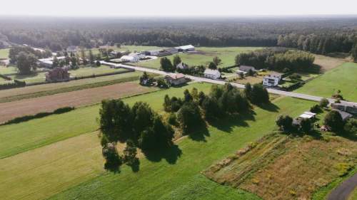 Działka budowlana Woźniki Dyrdy 1699m2