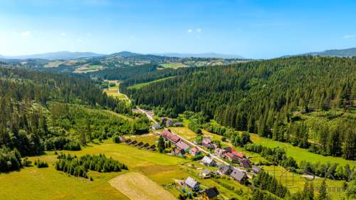Malownicza działka budowlana 1008m koło Koniakowa