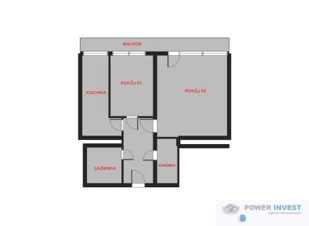 2 POKOJE BALKON/2 MIEJSCA PARK./SUPER LOKALIZACJA 