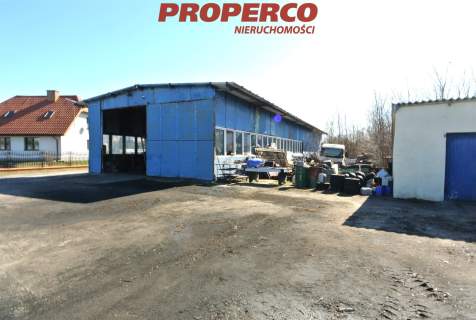 Hala magazynowa 430 m2 plac 3500 m2, Prażmów