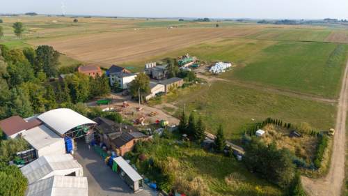 Działka budowlana Lubsza 633m2 woda