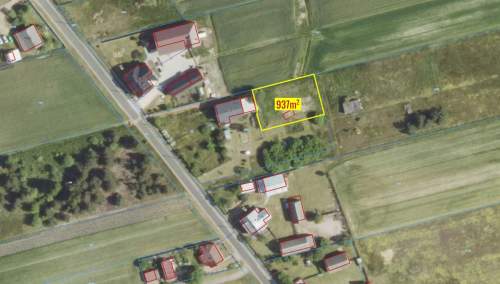 Działka budowlana Kamińsko 937m2