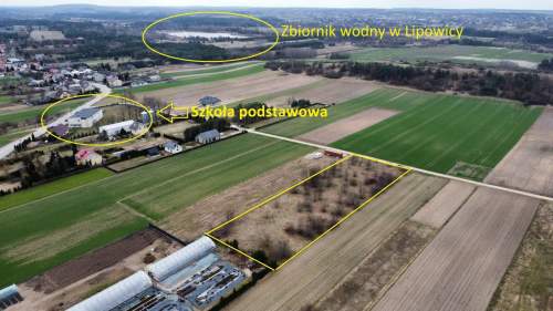 Działka 5045 m2, Starochęciny gm. Chęciny 