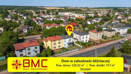 Strzebiń dom bliźniak do zamieszkania
