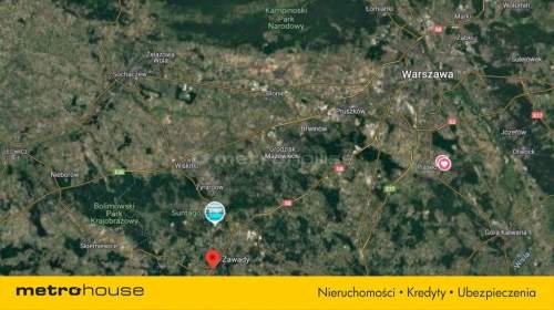 Działka budowlana na sprzedaż, 4000 m2, Zawady