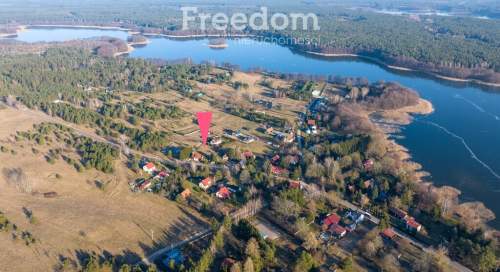 Działka budowlana nad jeziorem Omulew, Jabłonka