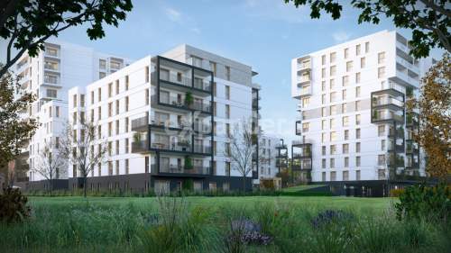 2-pokojowe mieszkanie z balkonem 42,59 m 7. p