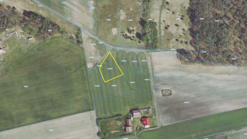 Działka rekreacyjna Pawełki 1228m2 Las Cisza