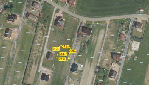 Działka budowlana 569 m2 - Koszęcin ulica Łokietka