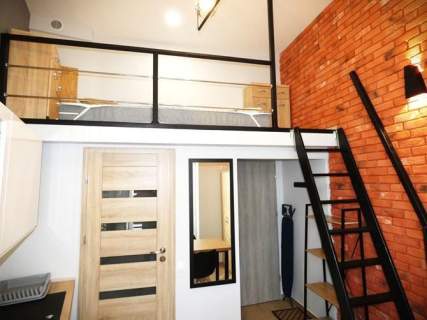 Piotrkowska 37, studio z antresolą i balkonem