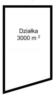 Działka inwestycyjna na sprzedaż, 3000 m2, Starowa Góra