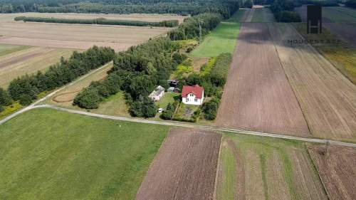 DOM POŚRÓD PÓL DZIAŁKA 5450M2