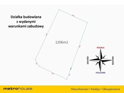 Działka bud. z WZ oraz WP prądu tylko 199zł/m2