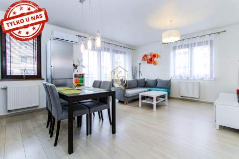 3 pokoje/Jagodno/Balkon/MP/Klima/Okazja