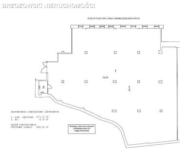 Mokotów, 516 m2, handel, gastronomia, usługi,2021r