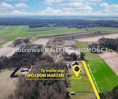 Działka budowlana na sprzedaż, 1375 m2, Gozdy