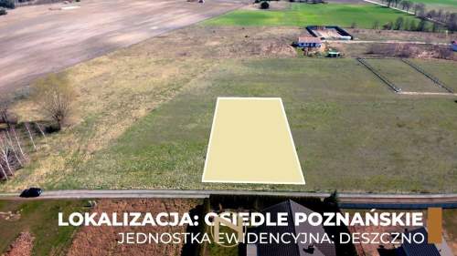 Działka budowlana na sprzedaż, 1302 m2, Osiedle Poznańskie