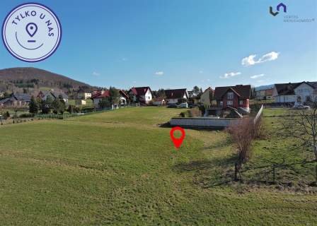 WIDOKOWA DZIAŁKA 1264m2 Górki Wlk.