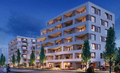Apartament z trzema balkonami