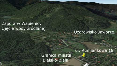 Rezydencja z basenem na granicy Bielska i Jaworza