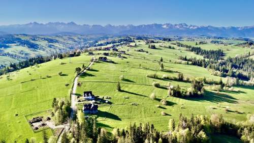 WIDOKOWA DZIAŁKA LEŚNICA 1437 M2, WYDANE WZ