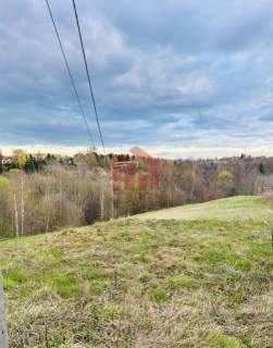 Działka 19 ar Matysówka z panoramą na miasto
