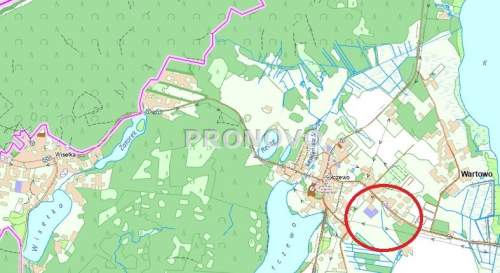 działka w pobliżu morza i jeziora Kołczewo