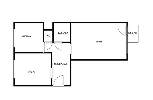 2 pokoje , 39 m2, balkon, LSM przy uczelniach