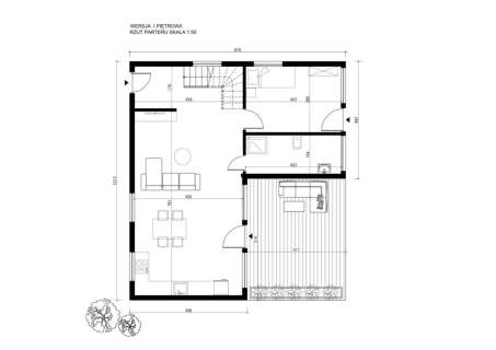 Nowy Dom 70 m2 1-piętr. st. deweloperski w 3mce